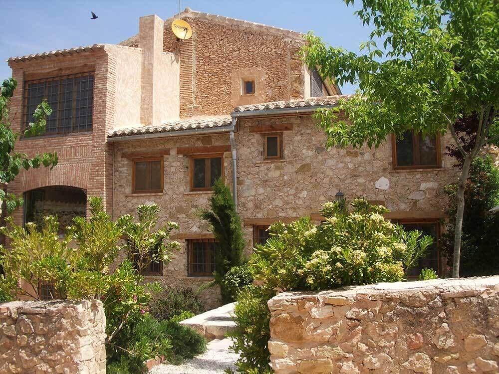 Hotel Rural Mas Fontanelles Biar Esterno foto