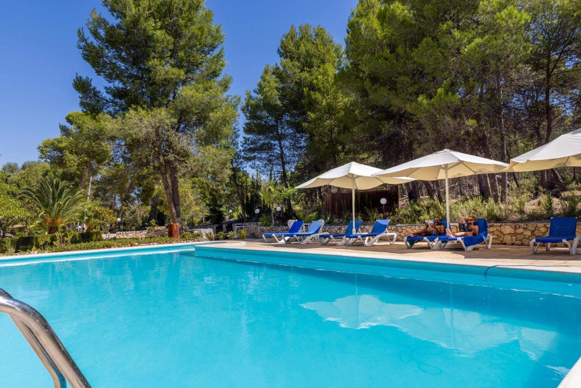 Hotel Rural Mas Fontanelles Biar Esterno foto