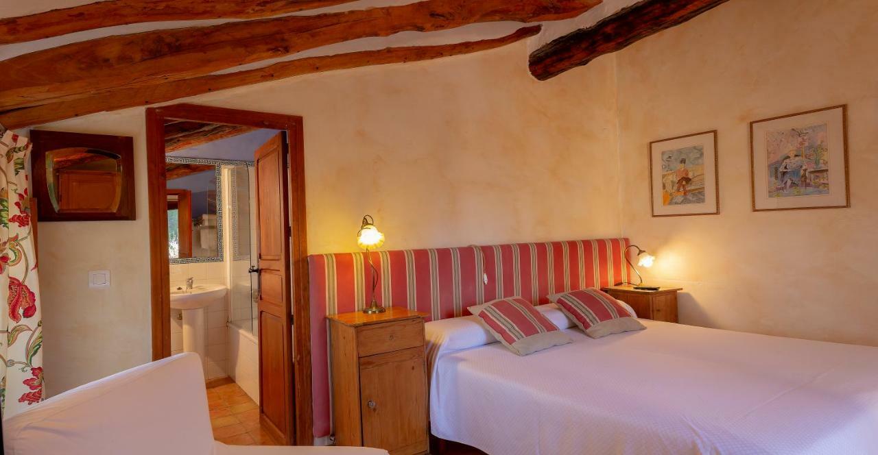 Hotel Rural Mas Fontanelles Biar Esterno foto